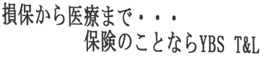 ���ۂ����Â܂ŁE�E�E �@�@�ی��̂��ƂȂ�YBS T&L 